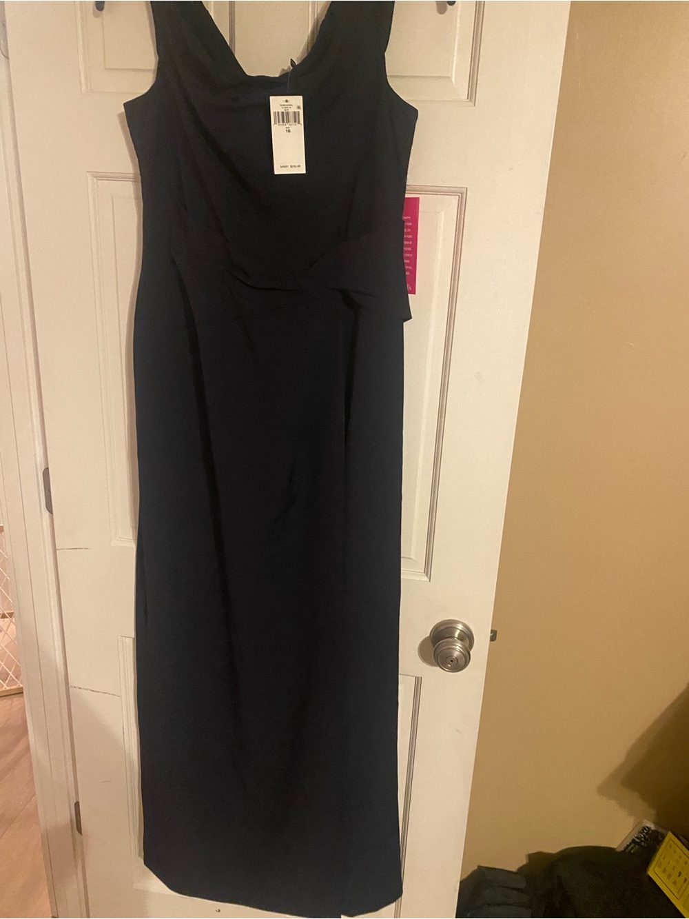 Lauren Ralph Lauren Navy Blue Sleeveless Wedding Dress